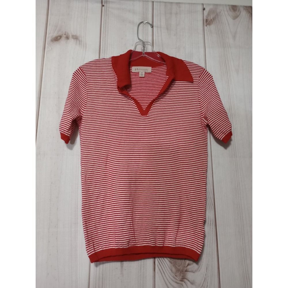 Philosophy Sweater Ladies Extra Small Short Sleeve